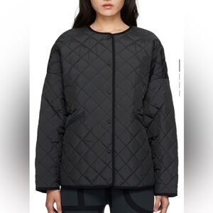NWT Toteme black quilted jacket